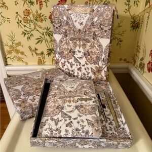 Dior Butterfly Motif Stationery Set